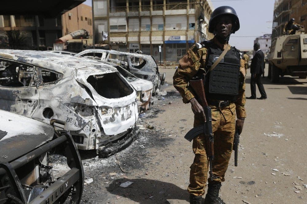 Gunmen kill 24 in attack near church in Burkina Faso