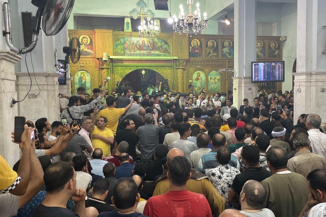 Safety concerns after deadly fire rips through Egypt church