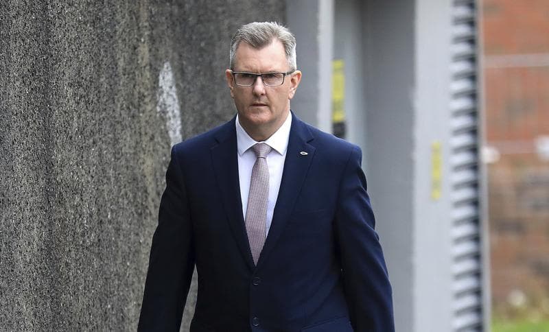 Unionist leader says Brexit deal could sink N Ireland govt