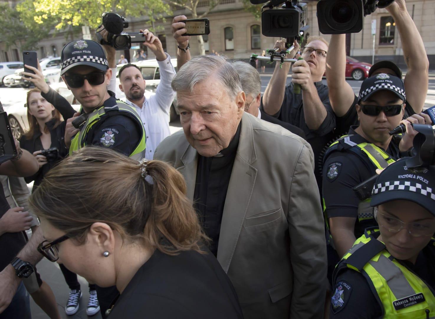 Australian media on trial for breaching order in Pell case