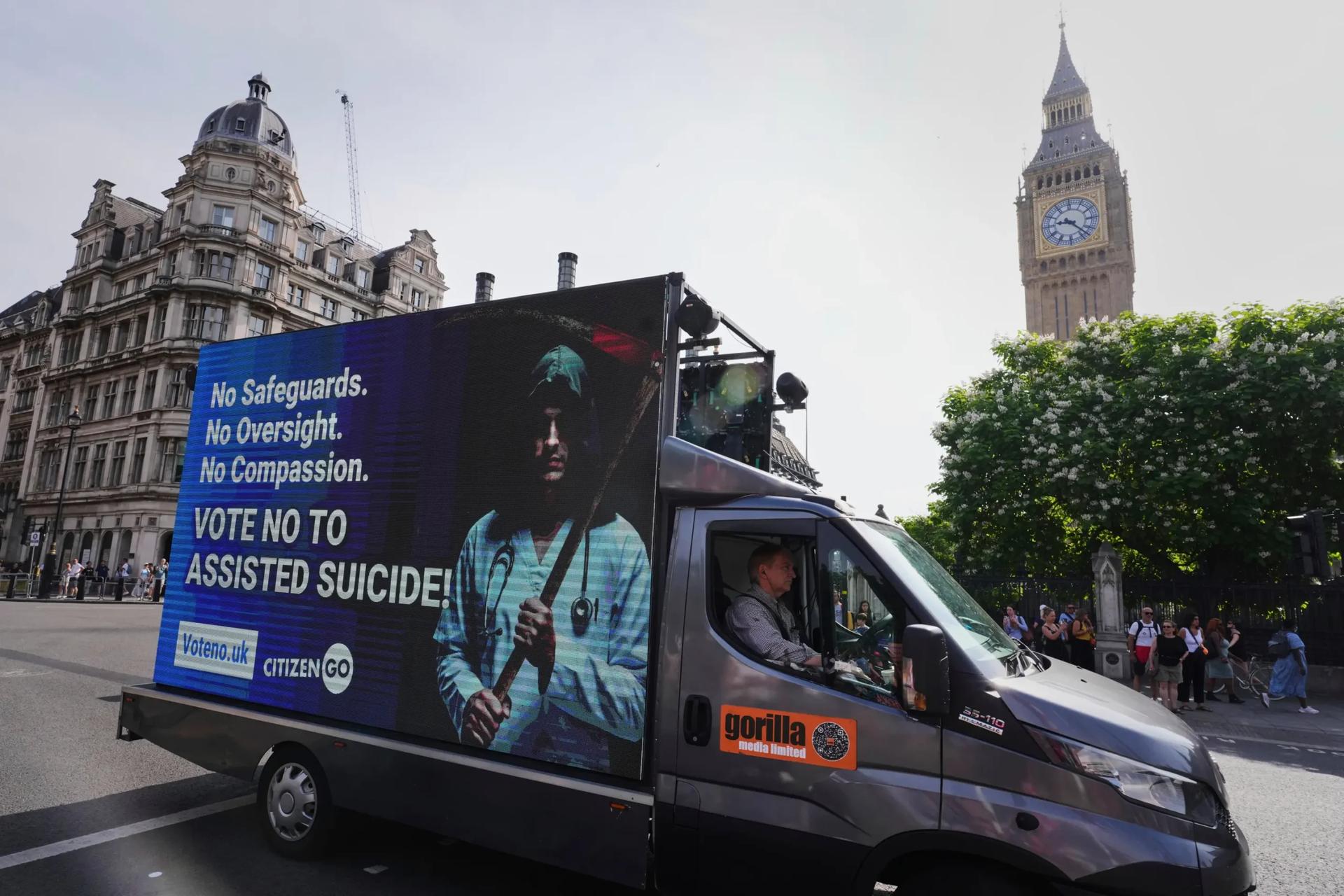 Bishops protest as UK Parliament votes to legalize assisted suicide