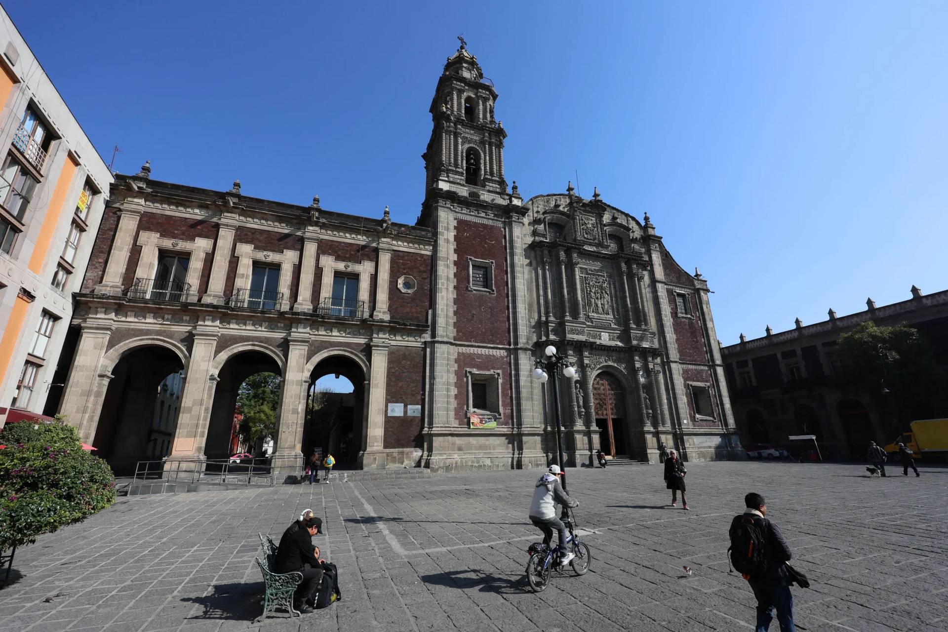 Santo Domingo church stands in Mexico City, Tuesday, Jan. 27, 2026. (Credit: Ginnette Riquelme/AP.)