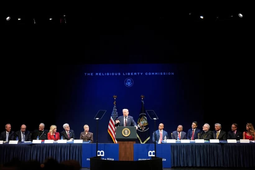 Conservative Catholic member of Trump’s Religious Liberty Commission ousted in dispute over antisemitism
