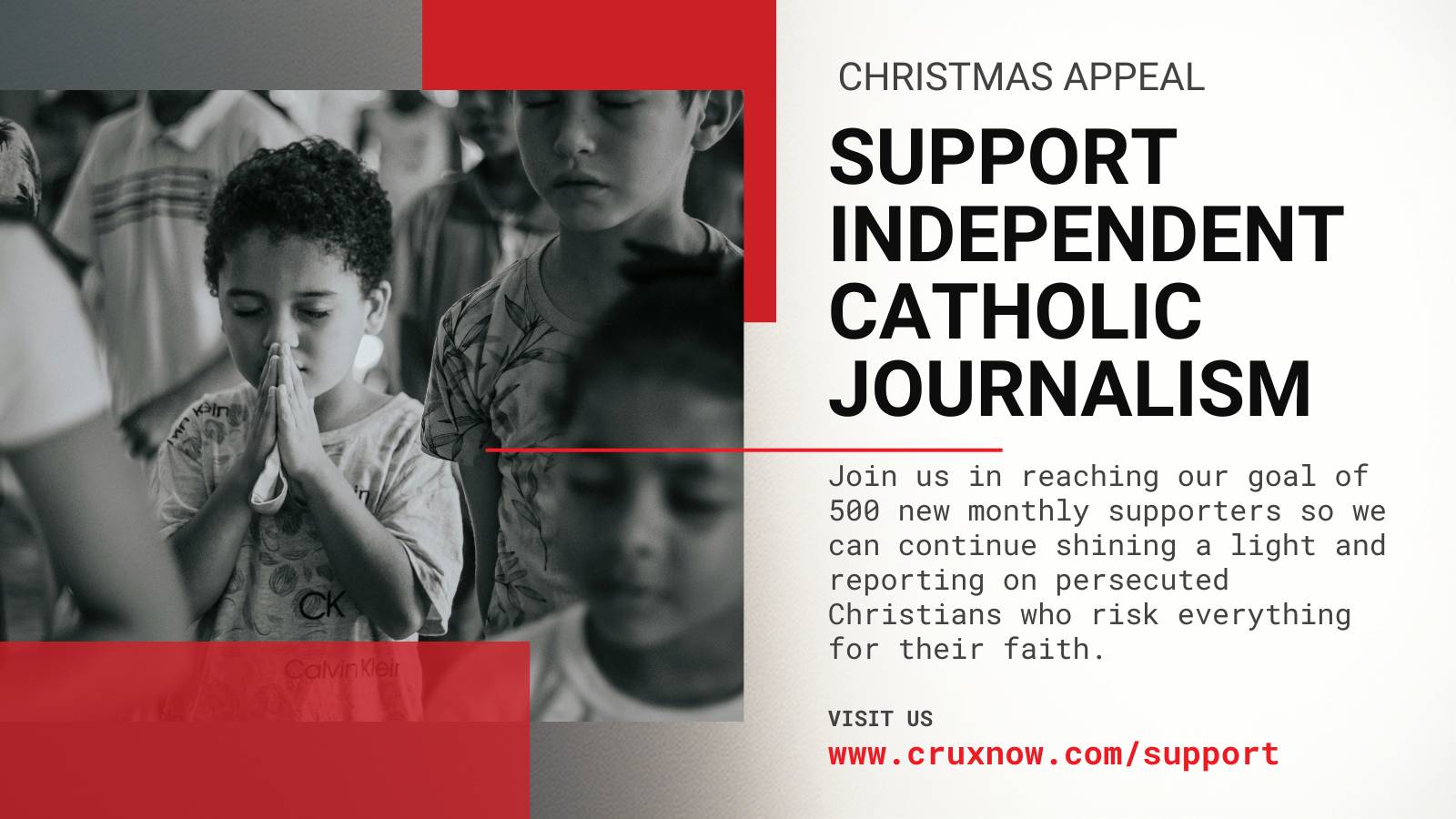 Help Us Reach 500 New Supporters Before Christmas