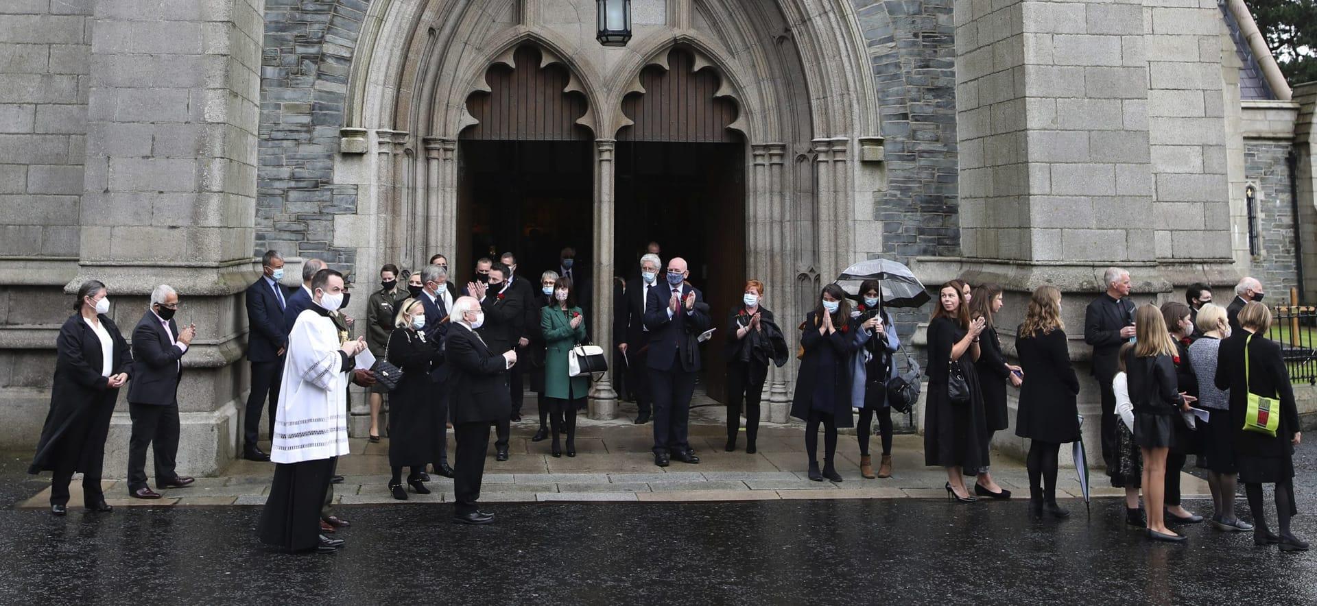 Mourners honor Nobel laureate and peace advocate John Hume
