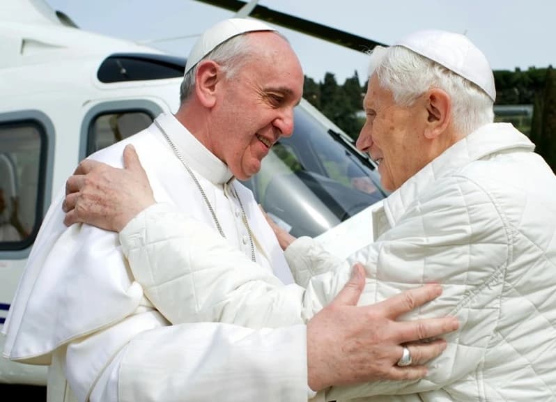 Candid talk from senior cardinal on Pope Francis, Benedict XVI